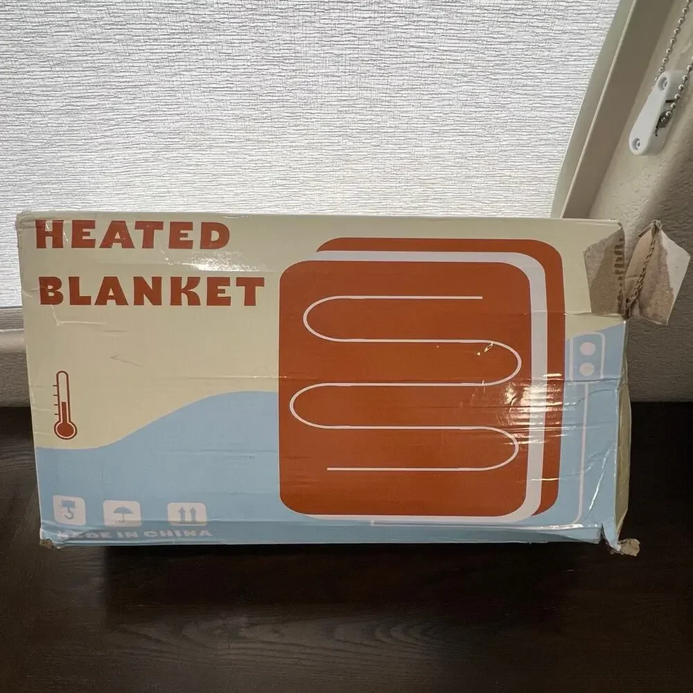 Heated blanket twin 62”x84”